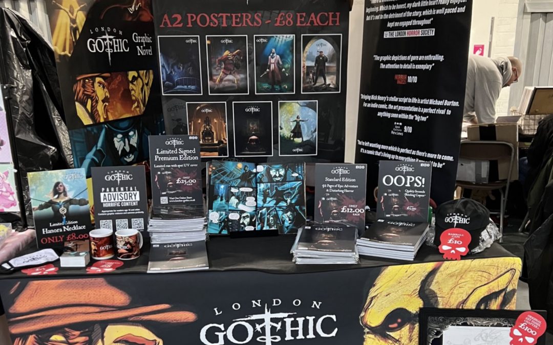London Gothic stall at London Comic Con